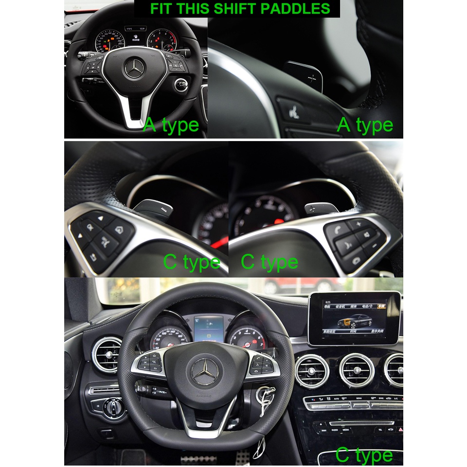 Savanini Paddle Shift Mercedes Benz Mercy A B C CLA E GLK GLA W204 W212 W205