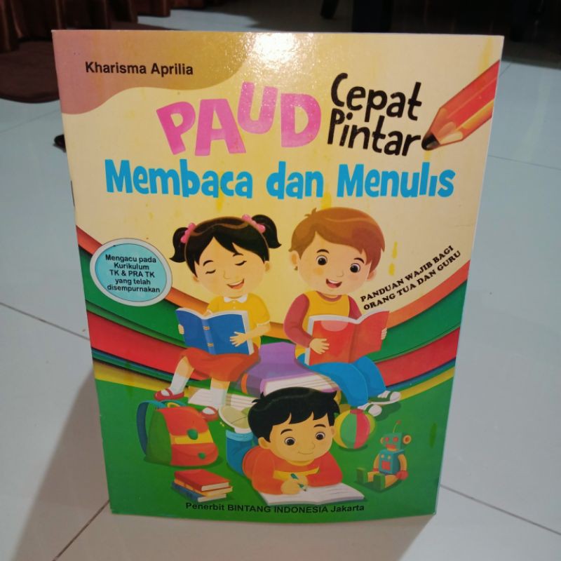 buku cepat pintar membaca dan menulis 48 halaman(21×28cm)