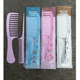 Sisir Set 2 in 1 sasak+renggang - Sisir Renggang+Sasak