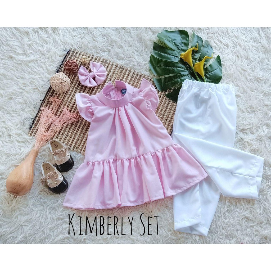 SETELAN ANAK PEREMPUAN MODERN KIMBERLY SET