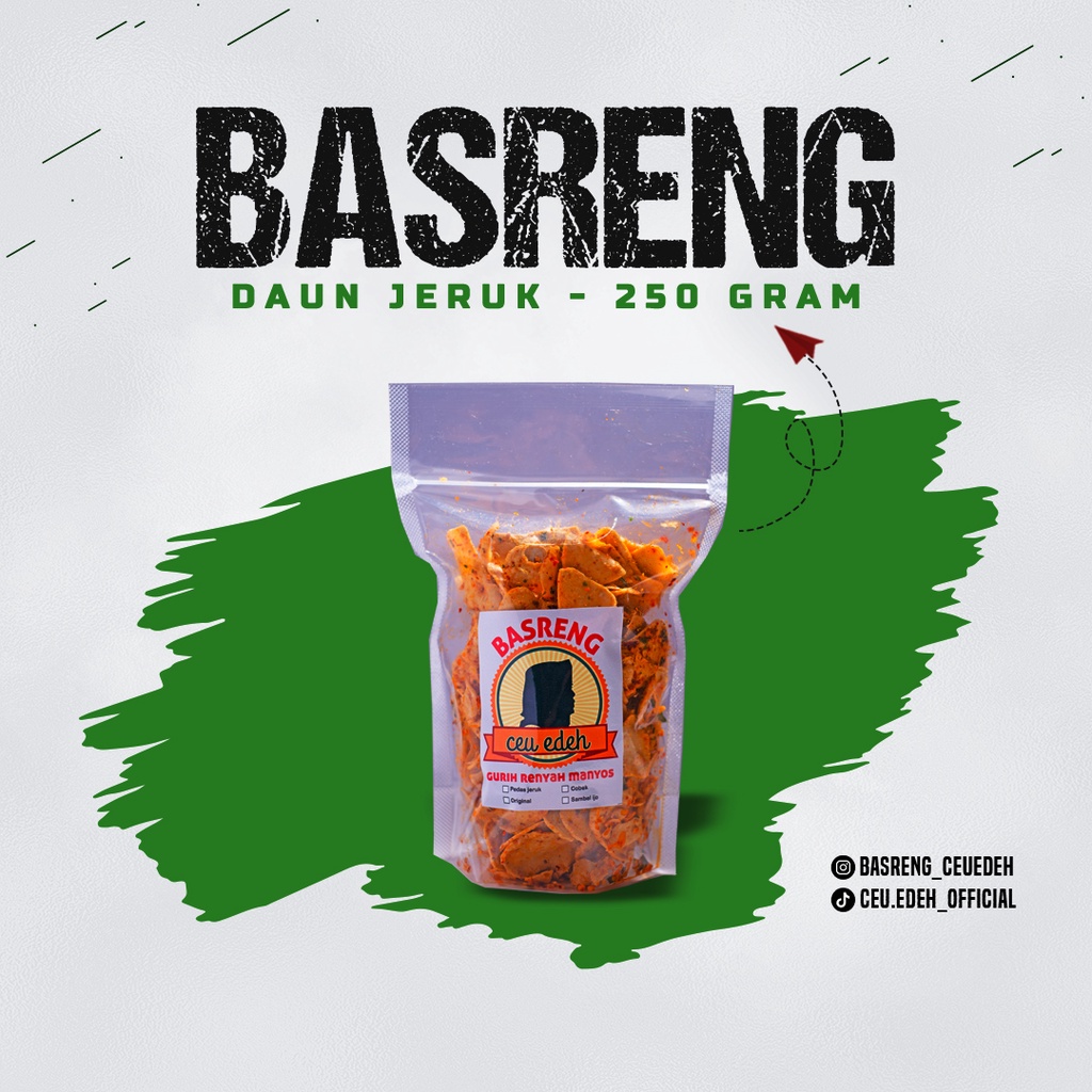 

Basreng Pedas Jeruk 250 gram (Bakso Goreng) - Ceu Edeh