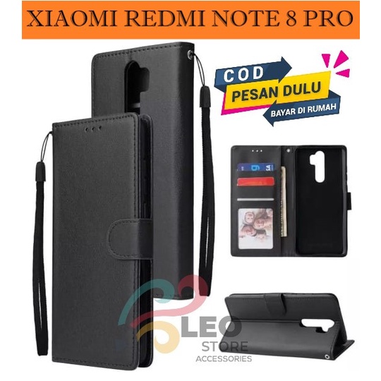 DOMPET HP UNTUK XIAOMI REDMI NOTE 8 PRO (2019) NEW LEATHER FLIP CASE XIAOMI REDMI NOTE 8 PRO (2019) 
