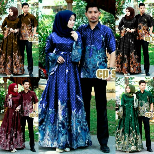 MAURA COUPLE CP SEMI SUTRA BAJU COUPLE PASANGAN COUPLE GAMIS MURAH COUPLE GAMIS COUPLE BATIK HALUS