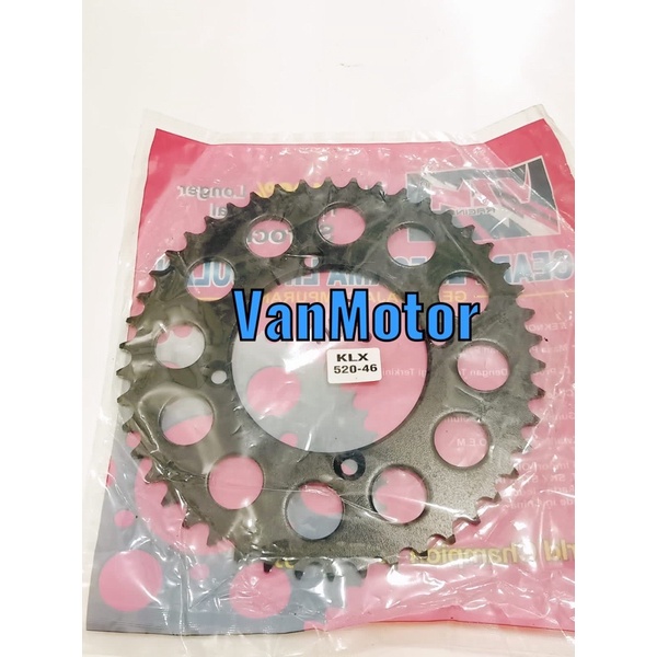 GIR GEAR BELAKANG KLX150 KLX 150 BF DT S L 520-46 520 46 VZM