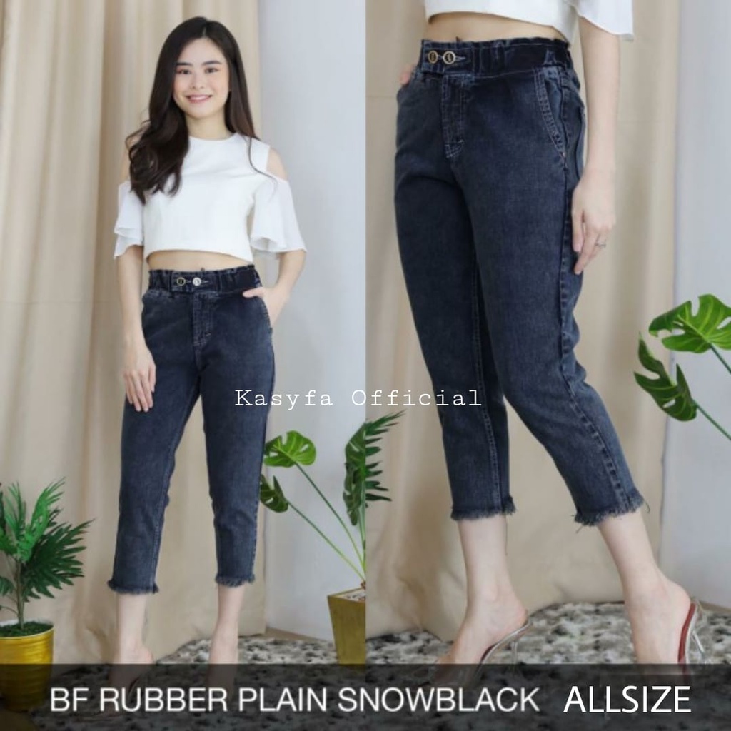 BAGGY JEANS RUBBER KANCING 2