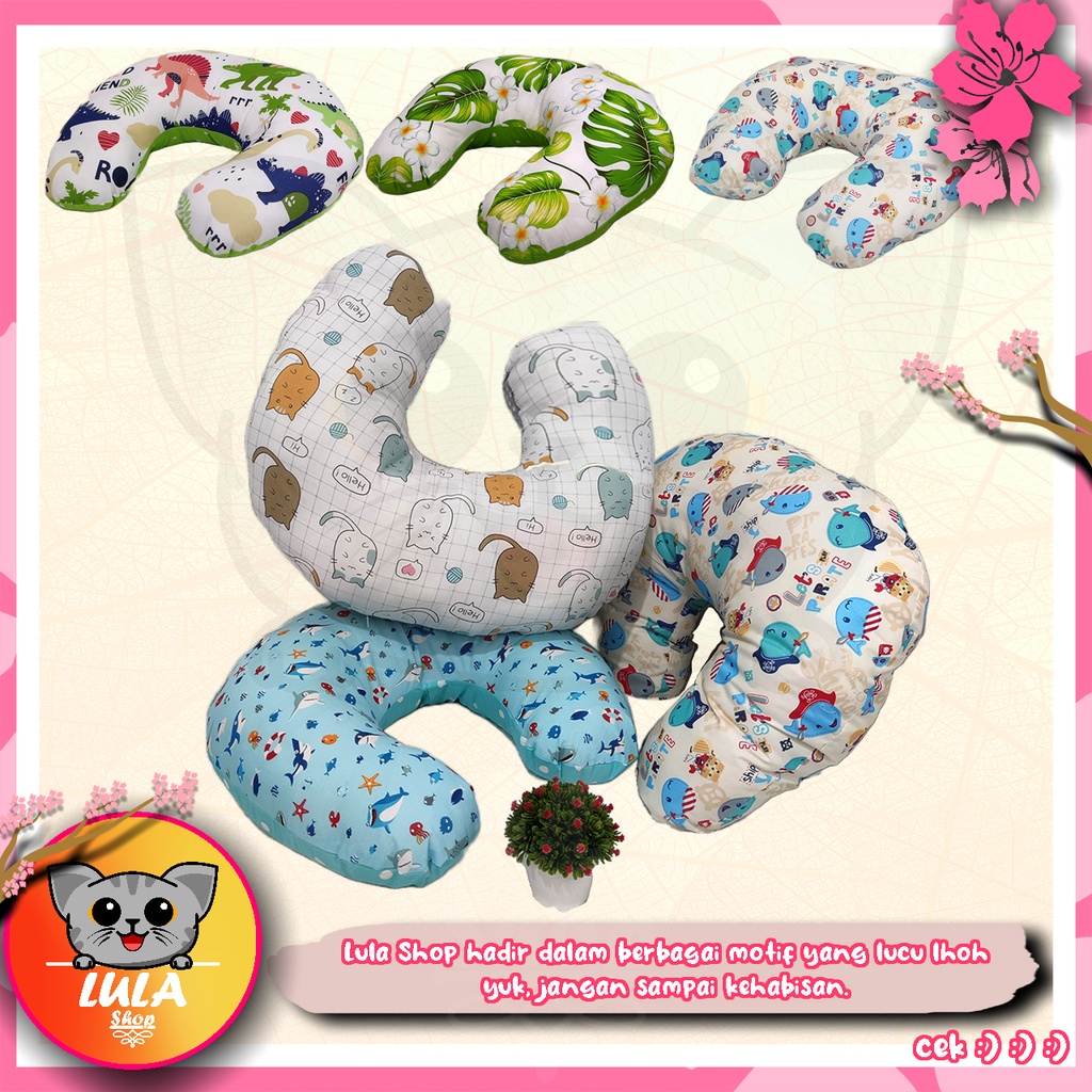 Nursing Pillow / Bantal Menyusui Motif Cantik / Bantal Menyusui / Bantal Ibu Hamil