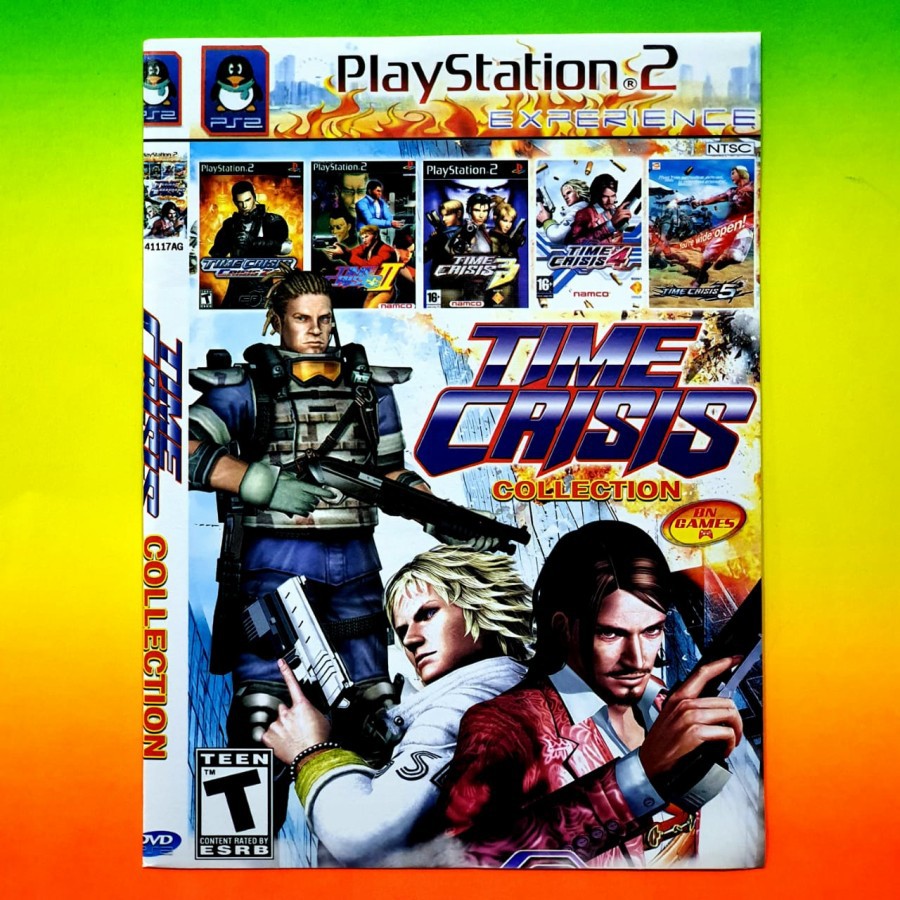 Kaset TERBARU Game Ps 2 Perang Time Crisis