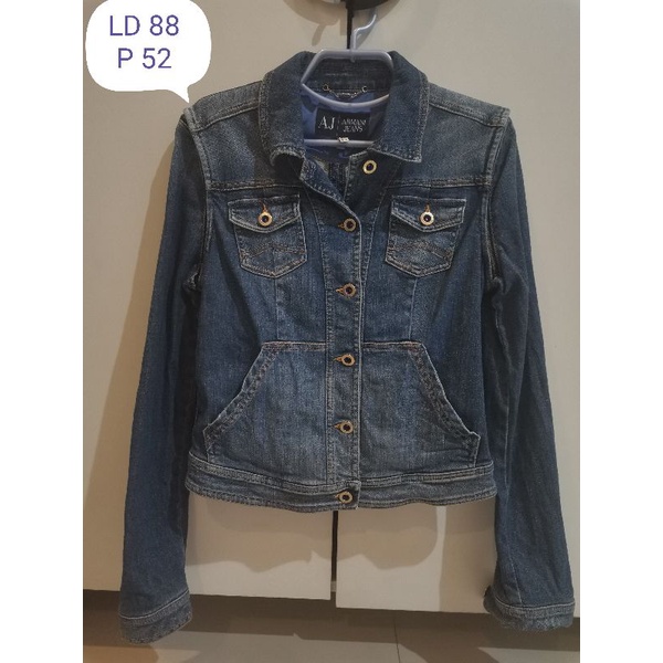 jaket jeans Armani
