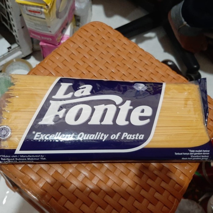 

pasta-aneka- lafonte spaghetty 1kg bahan pasta -aneka-pasta.