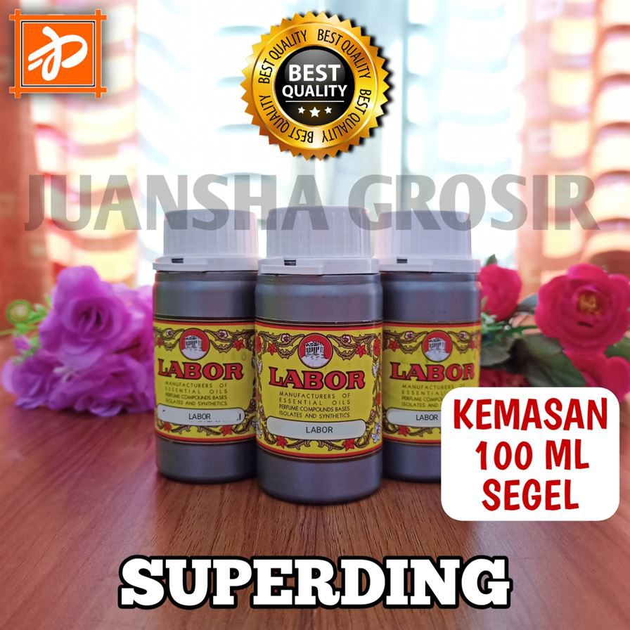 BIBIT PARFUM MURNI || SUPERDING- SPALDING || LABOR || 100ML SEGEL || SPALDING || PARFUME