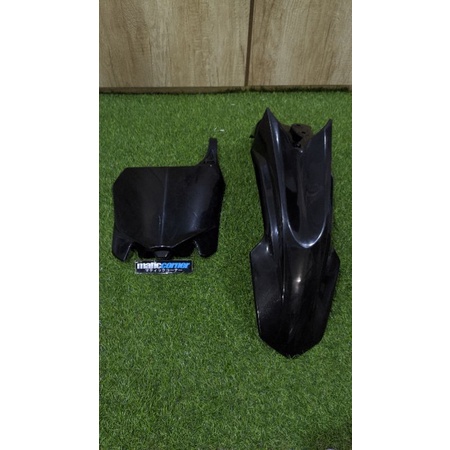 SPAKBOR DEPAN Mrek BMC PAPAN NO PAPAN STAR CRF 150 mrek SRX Cover Plat No Start / Papan Nomor Start 