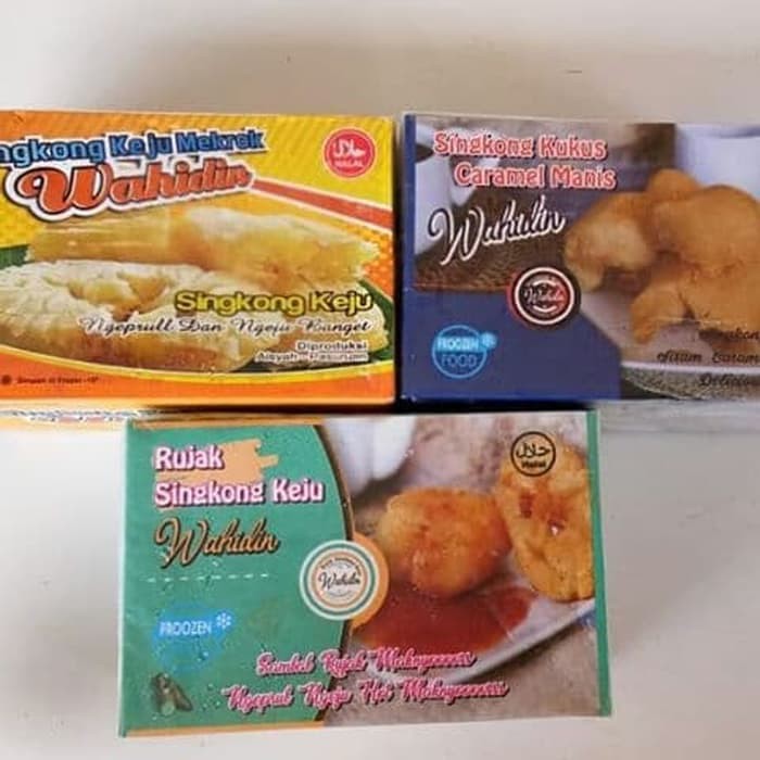 

Rujak Singkong Keju Wahidin 500gram Singkong Keju