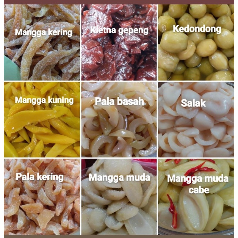 manisan mangga muda cabe dari medan