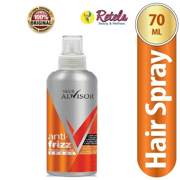 Makarizo  Anti Frizz Spray  Vitamin  Rambut  Hair Spray  
