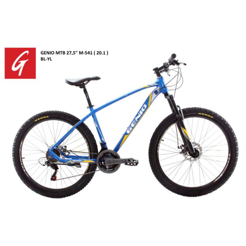 sepeda gunung genio 27.5 inch m541