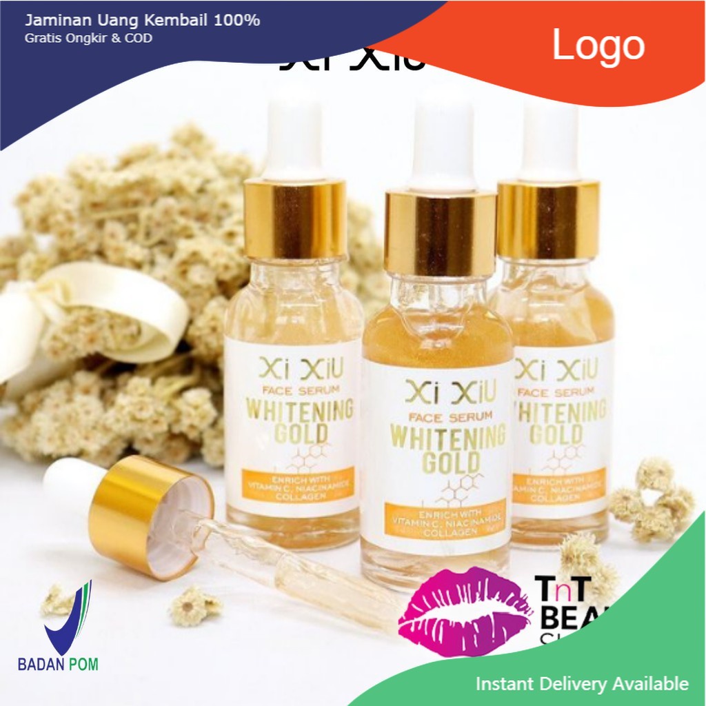 Xi XiU Face Serum Whitening Gold | XiXiu Serum Gold