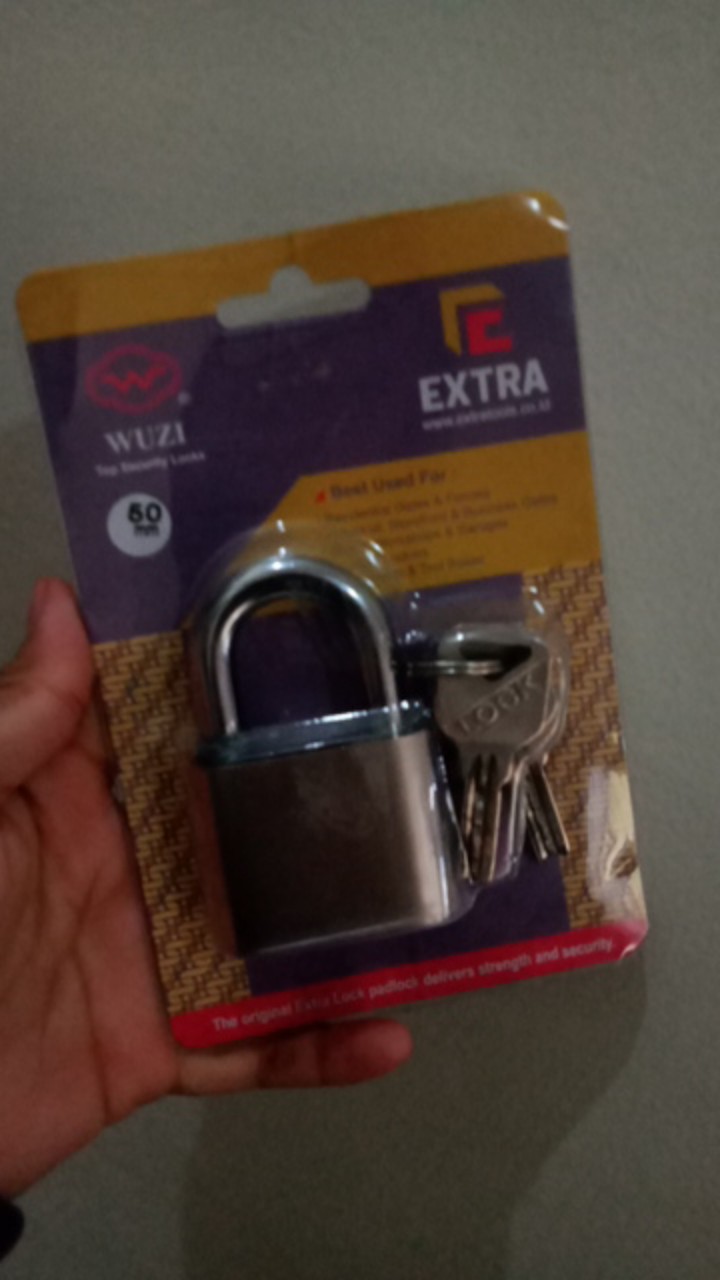 Gembok Pagar Extra Wuzi W50mm