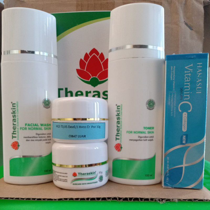 Theraskin glowing + serum collagen