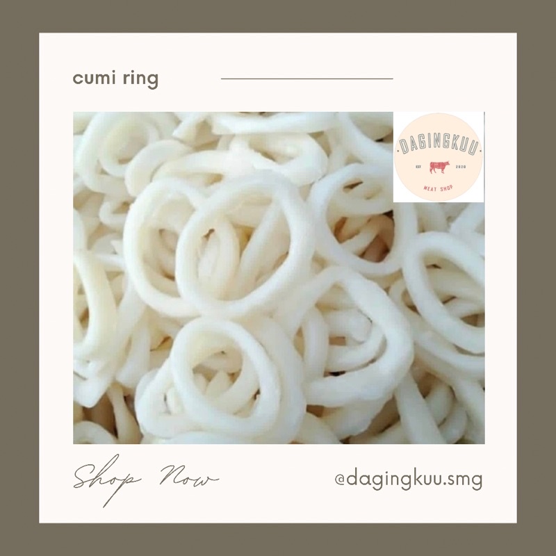 

cumi ring 500gr calamari ring