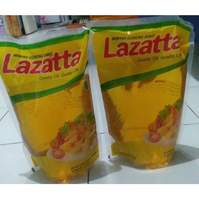 Minyak Goreng Lazatta 2l