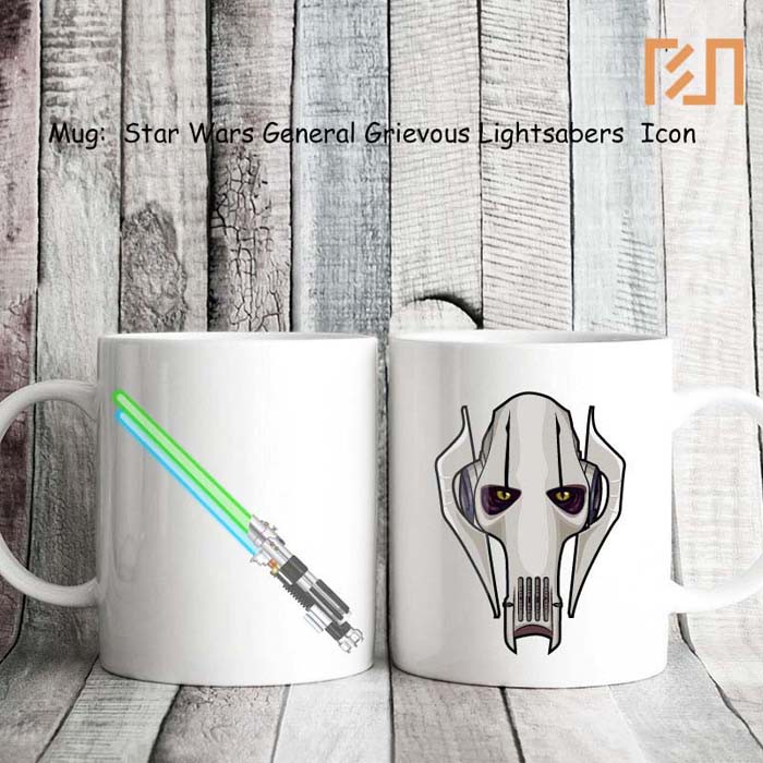 Mug Star Wars General Grievous Lightsabers icon