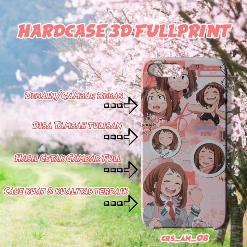 CASE CUSTOM HARDCASE 3D FULLPRINT FOTO BEBAS