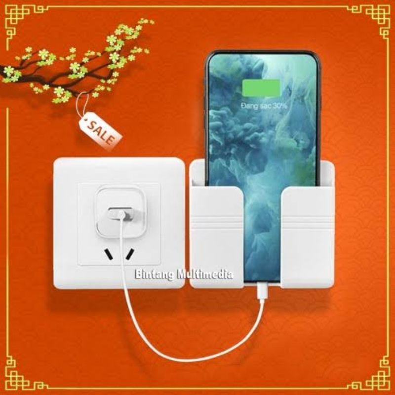 HOLDER RAK HP DINDING/HOLDER DINDING
