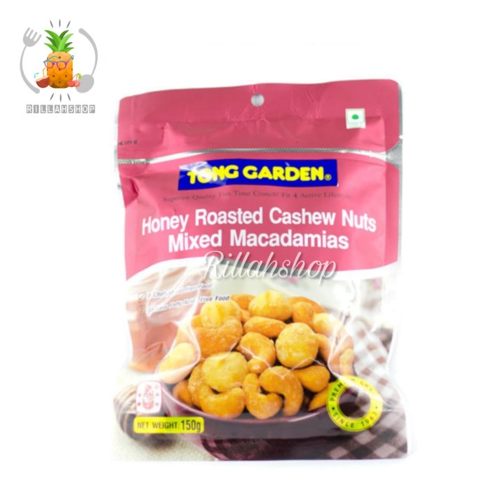 

Tong Garden Honey Roasted Cashew Nuts Mixed Macadamia (150g)