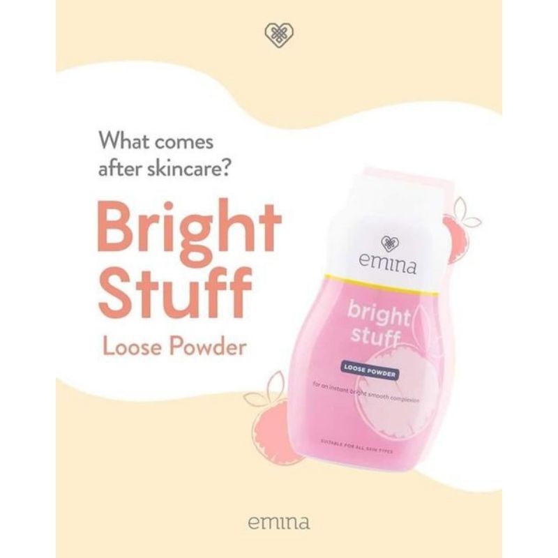 EMINA BRIGHT STUFF LOOSE POWDER netto 55 gram