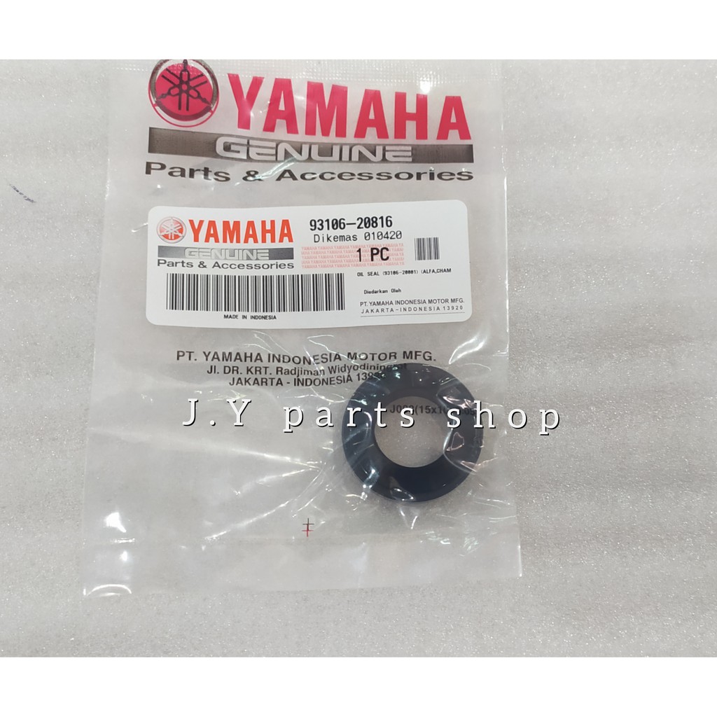 SIL SEAL RODA DEPAN NMAX N MAX AEROX 155 LEXI MX KING ORIGINAL YGP 93106-20816