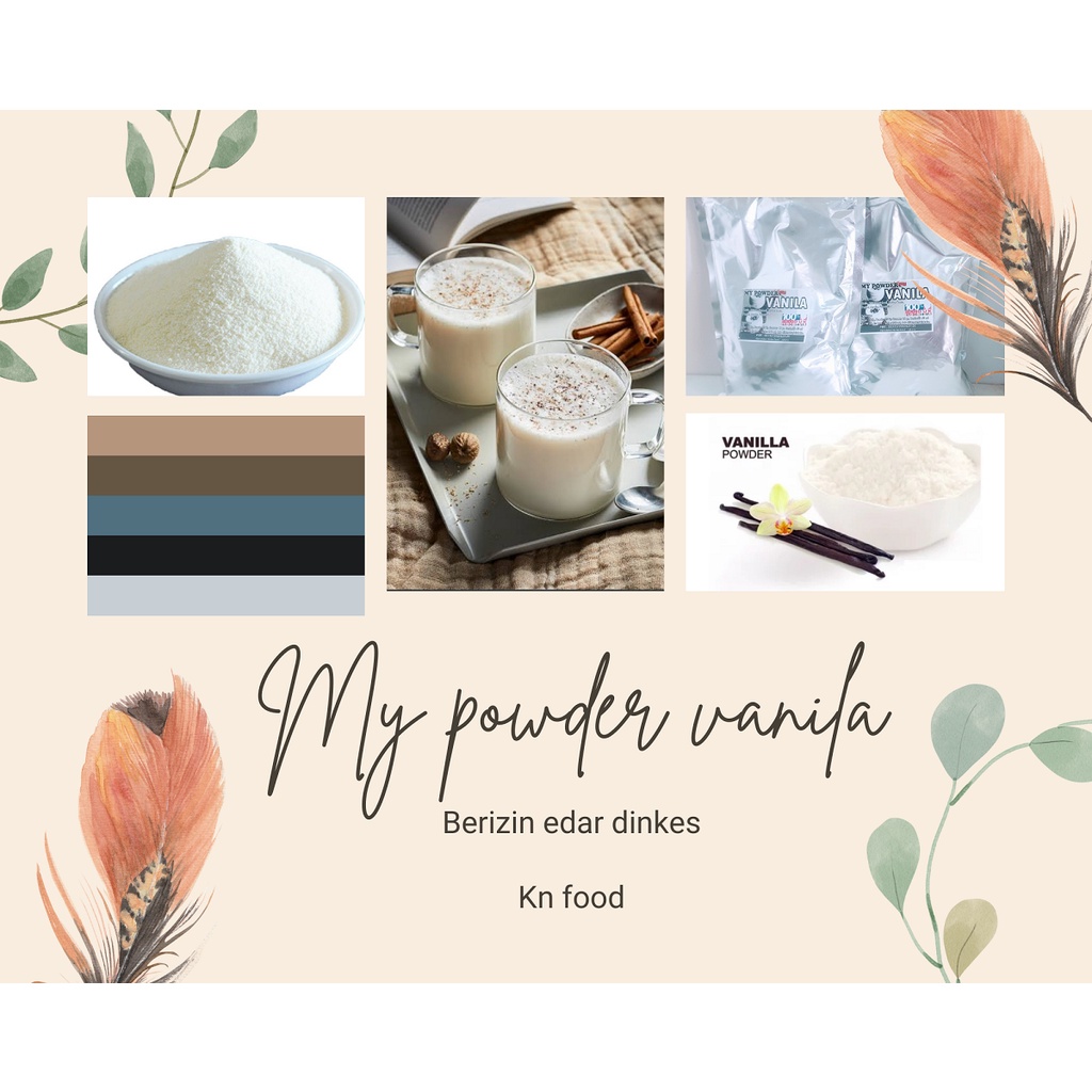 

Powder Vanilla Regular - Powder minuman rasa Vanilla kemasan 1kg REGULER