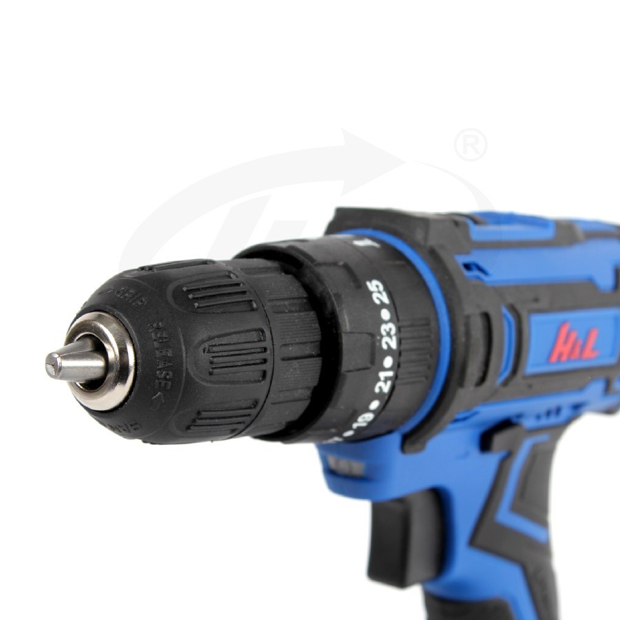 HL 912 MESIN bor IMPACT DRILL 18V Tembok 2 Baterai Cordless Set