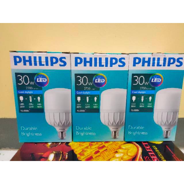 Lampu Philips 30 Watt LED Putih Garansi Resmi 1 Th