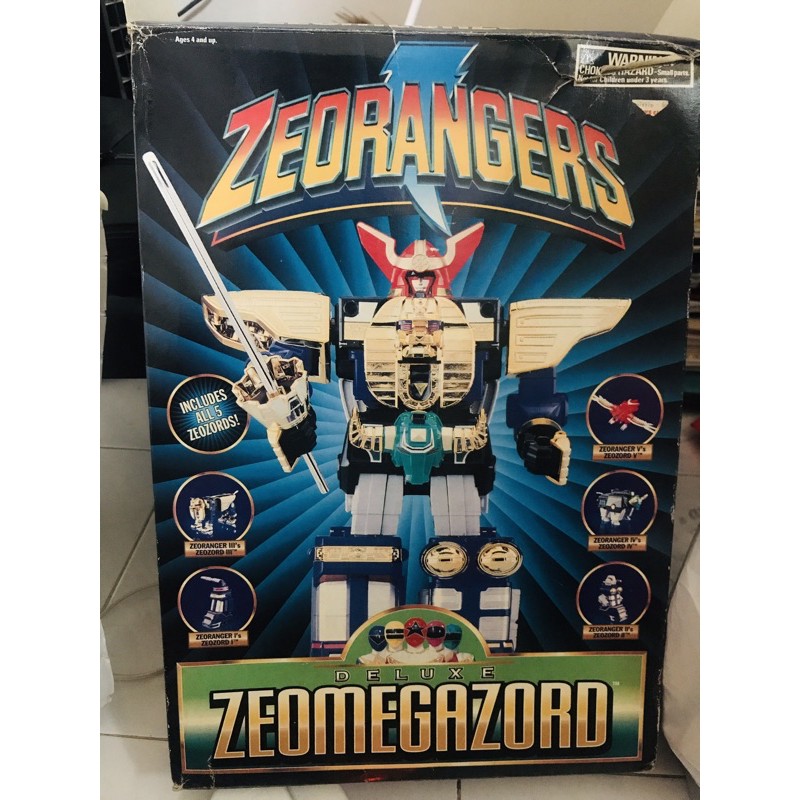 zeo megazord power rangers