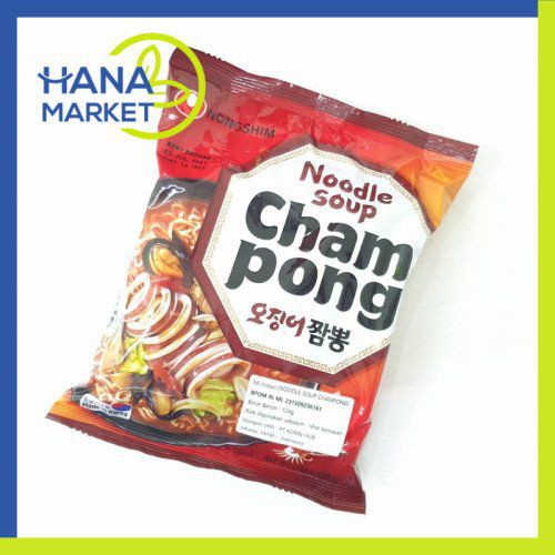 

NONGSHIM NOODLE SOUP CHAMPONG 124GR / HANA MARKET