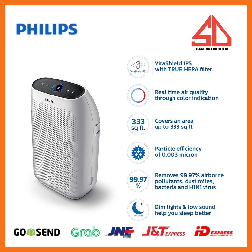 Air Purifier PHILIPS AC-1215 / AC1215 Penyaring Udara Kotor Virus Kuman ORI