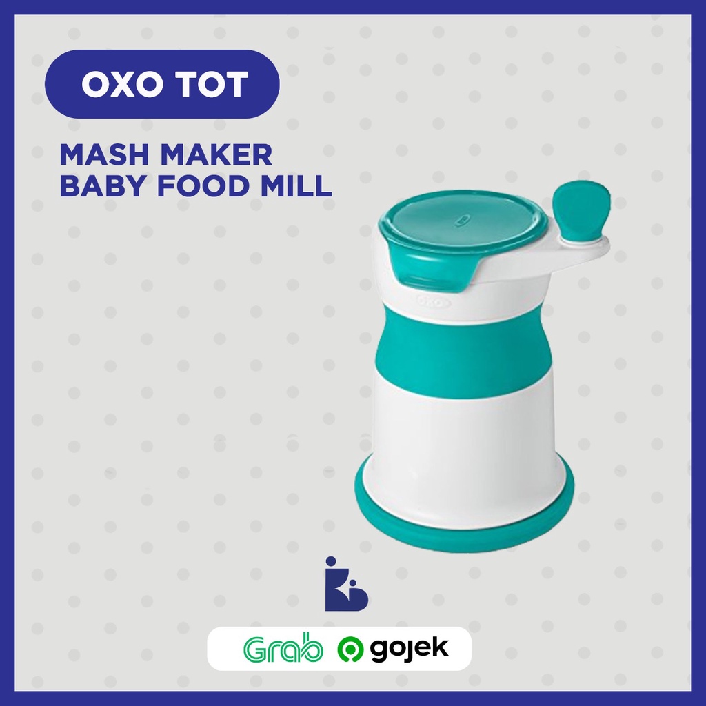 OXO Tot Mash Maker Baby Food Mill 120ml | Alat Penghalus Makanan