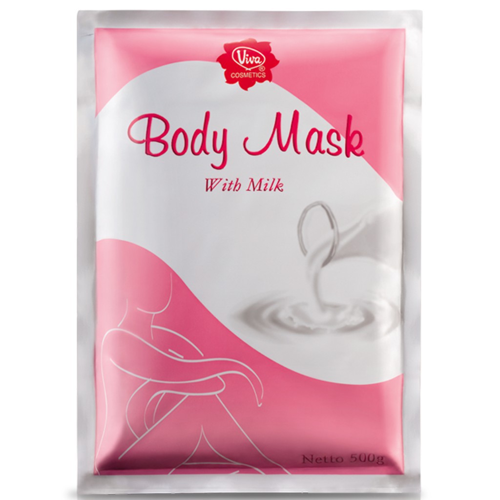 ✿ MADAME ✿ VIVA BODY MASK WITH MILK 500ML - MASKERT TUBUH SUSU