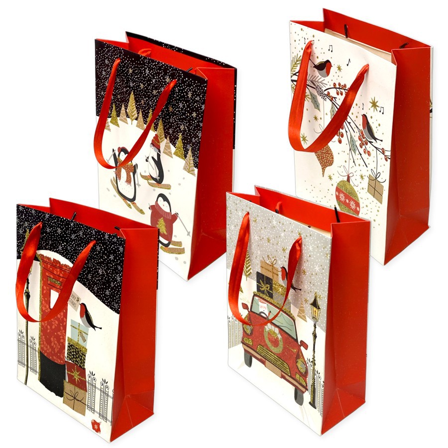 

CHRISTMAS Holiday Party Gift Exchange Present Bag Bungkus Kemasan Tas Kado Hadiah Natal