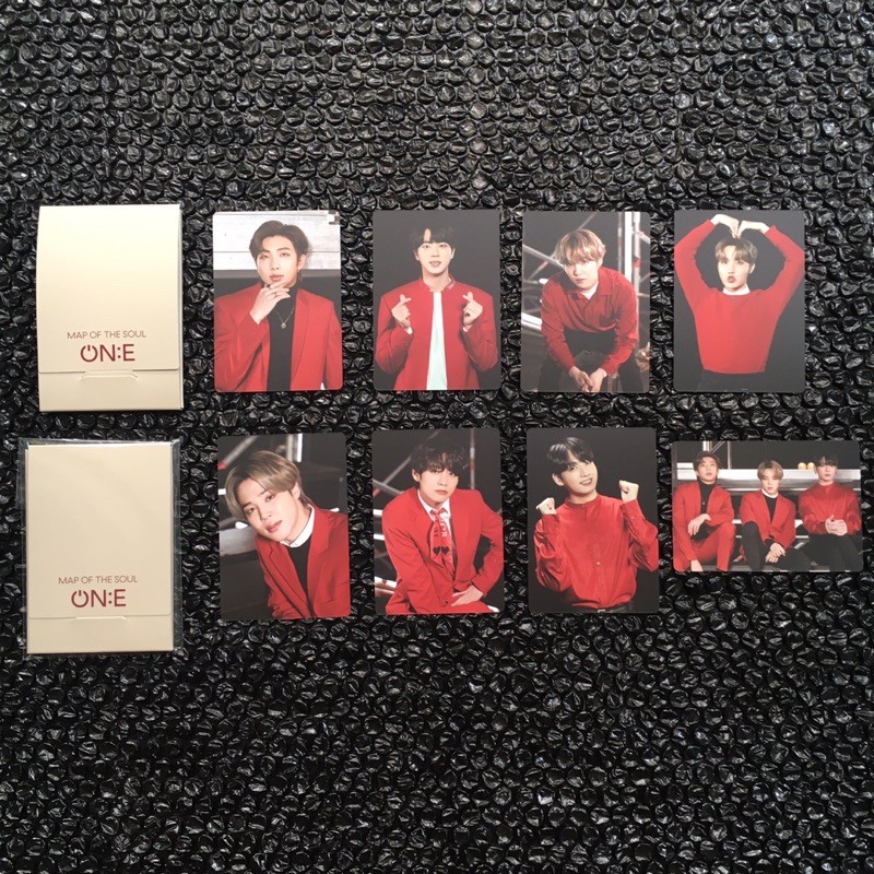 bts mini photocard (pc) mots one SET