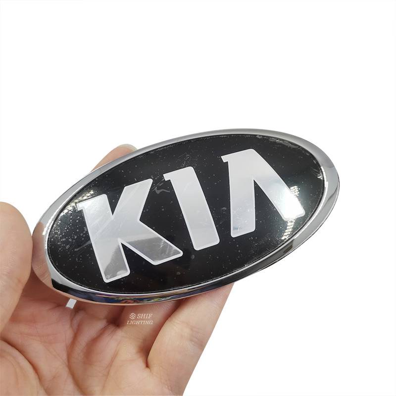 1pc Stiker Emblem Logo Kia Bahan Abs Untuk Bagasi Depanbelakang Mobil Kia