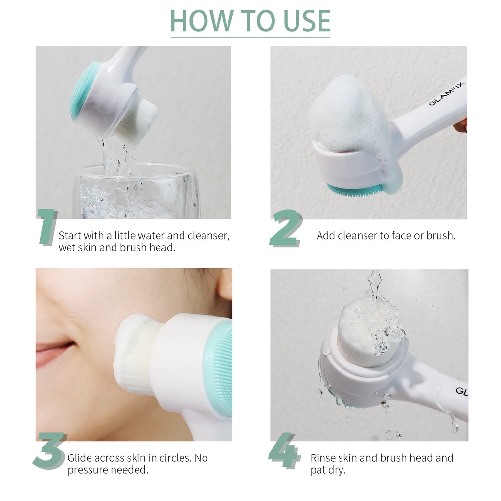 Glamfix Facial Cleansing Brush Make Up