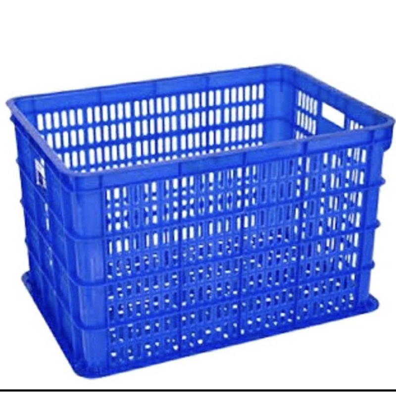 Keranjang Box Kotak Jaring Industri Berlubang Uk. 62x43 Tinggi 38cm HANATA 2004