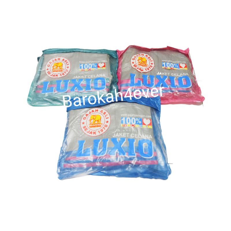 Jas Hujan Jaket Celana LUXIO Gajah