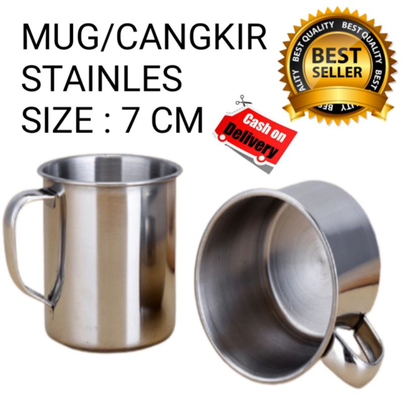 mug stainlees/ gelas cangkir stainlees