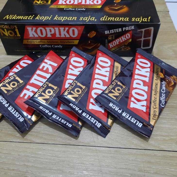 

[KODE PRODUK ACHQ795] Kopiko Candy Blister Box isi 12 pcs @24gr