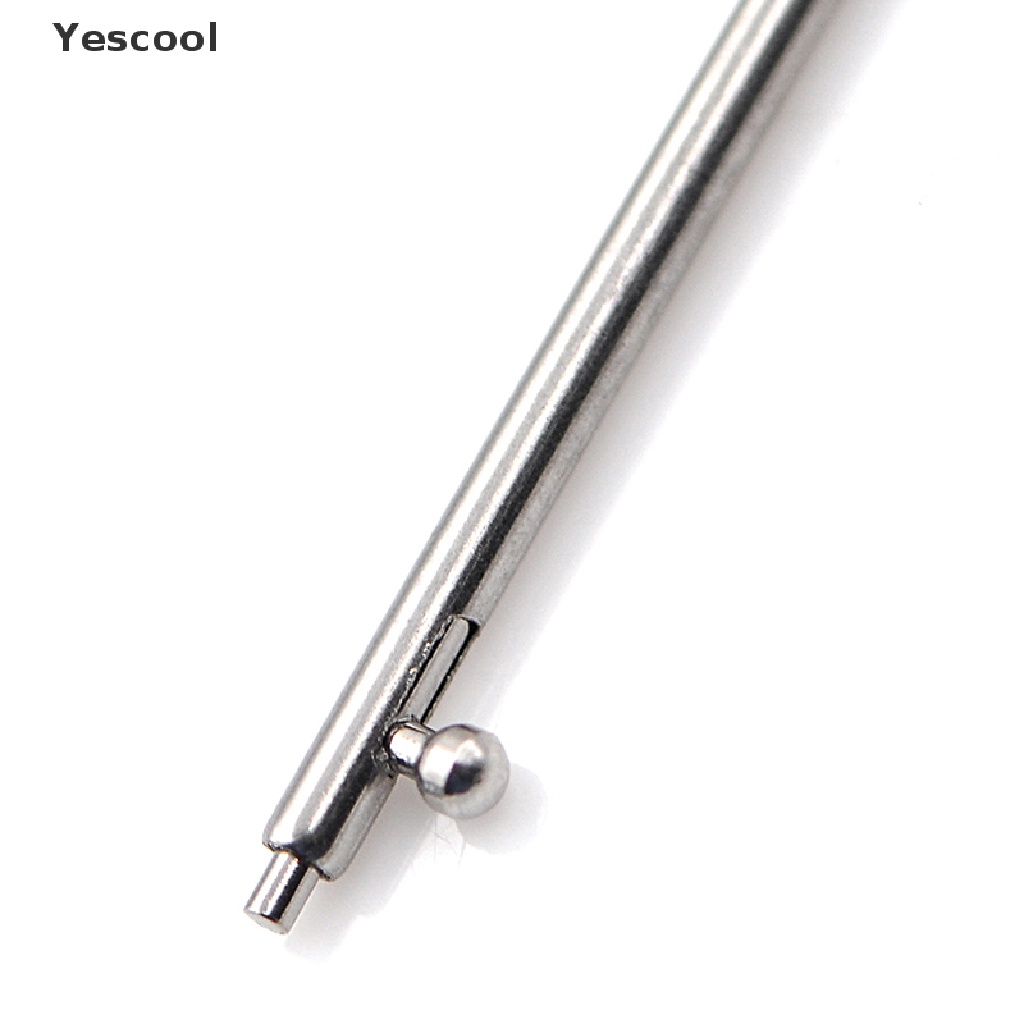 Yescool 10Pcs pin bar stainless steel quick release 12-22mm Untuk strap Jam Tangan