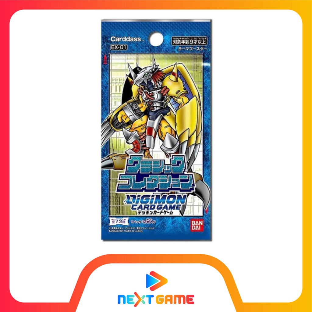 Digimon Card Game Classic Collection Booster Pack (EX-01)