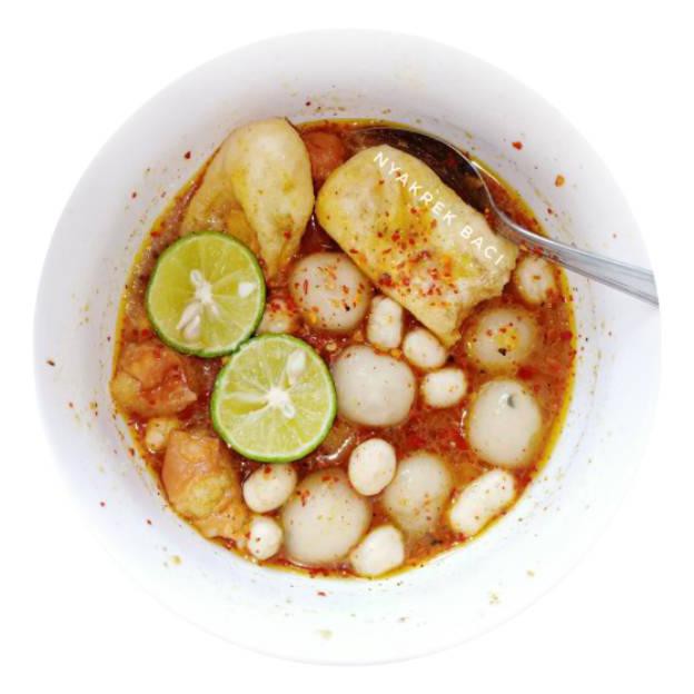 

Terbaru Baci Nyakrek - Cilok Kuah - Baso Aci Instan Kuah Boci
