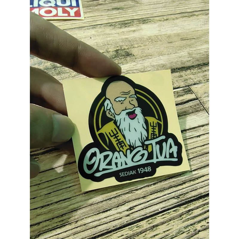 STICKER ORANG TUA PRINCUTT HOLOGRAM